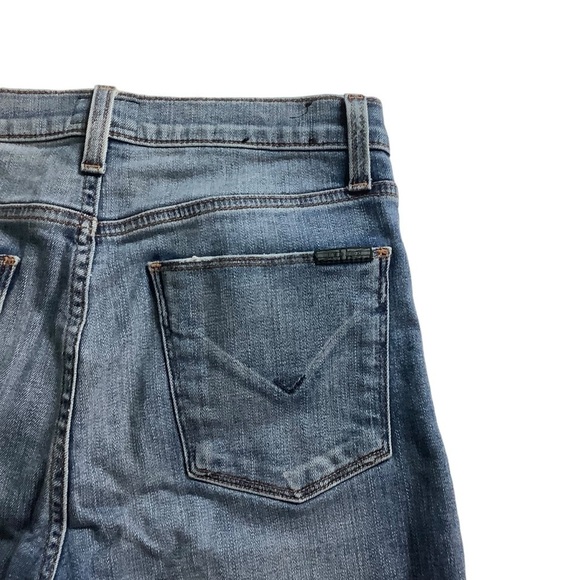 Hudson Jeans Barbara High Waist Super Skinny Distressed Size 27 - Picture 8 of 12